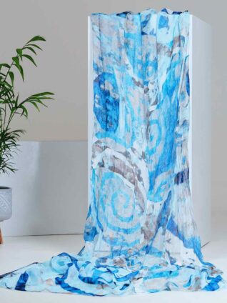 Dolcezza Scarf "Sand, Sea & Seashells" (23906)