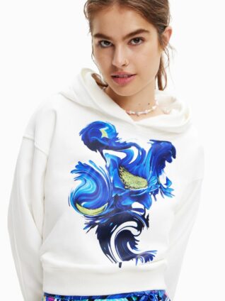 Desigual Arty Hoodie "Flowy"