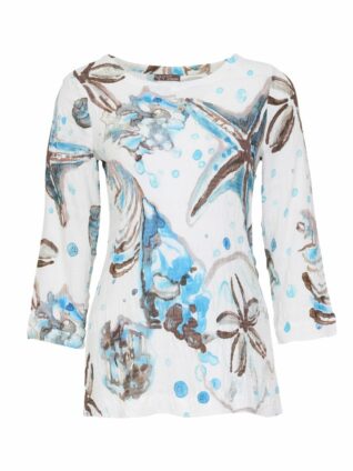 Dolcezza Gaufre Top "Cerulean Seashell IV" (23767)