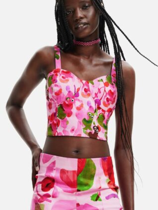 Desigual By C. Lacroix Corset Blouse "LYL-Lacroix"