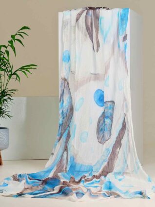 Dolcezza Scarf "Cerulean Seashell IV" (23915)