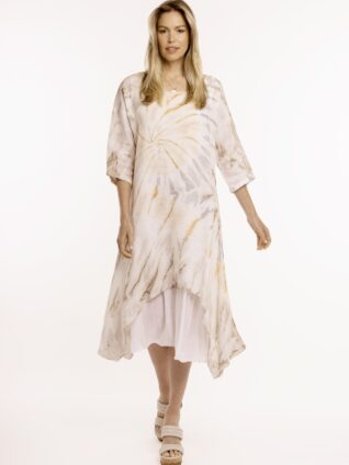 M Made in Italy Linen Dress 19/3286S (2 Colours)