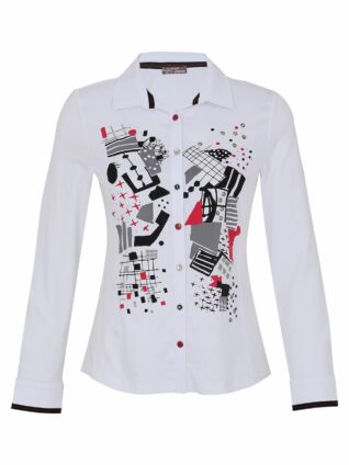 Dolcezza Blouse "Tear Down The Wall " (73605)