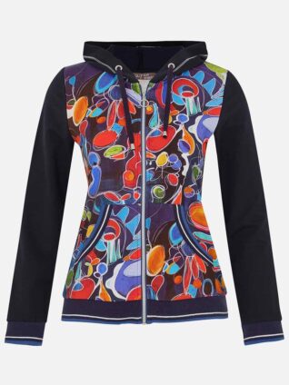Dolcezza Hoodie Jacket "Provencal Market" (73646)