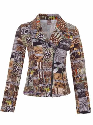 Simply Art DOLCEZZA Zip Jacket Blazer Sheree Joy Burlington