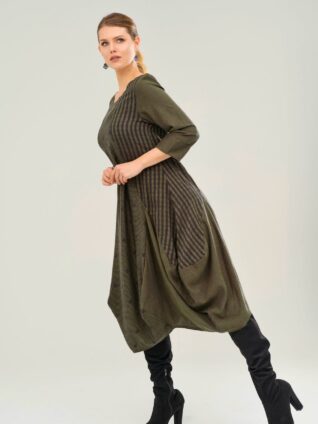 EverSASSY Midi Dress "Texture Your Life" (13605)