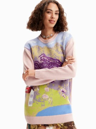 Desigual by C. Lacroix Jacquard Pullover "Salzburg-Lacroix"