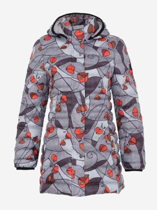 Dolcezza Long Puffer Jacket "Albero Della Vita" (73843)