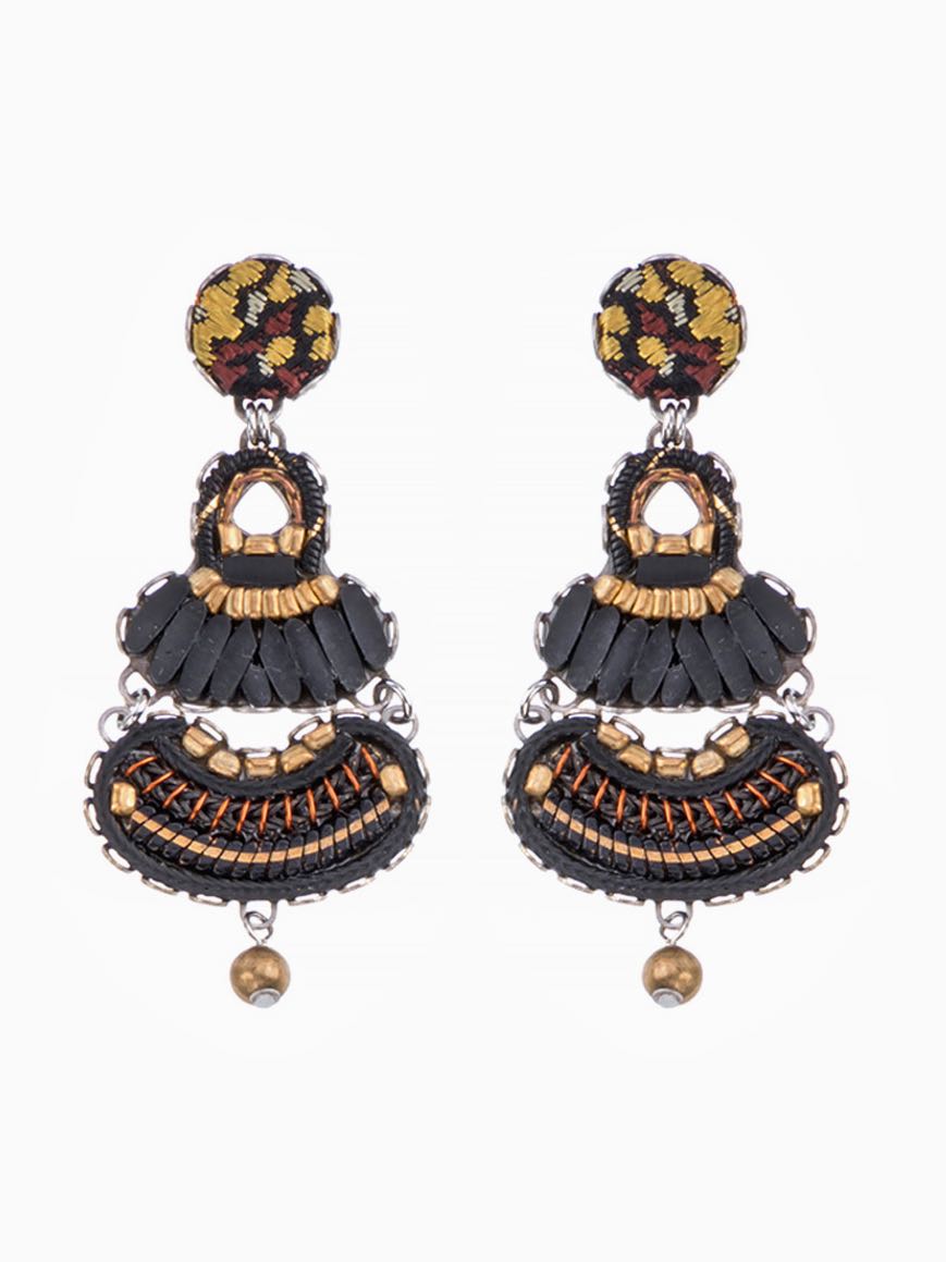 Alistair Earrings-Ayala Bar Royalty/Indigo Collection