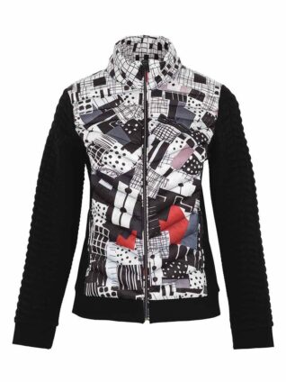 Dolcezza Puffer Jacket "Tear Down The Wall " (73826)