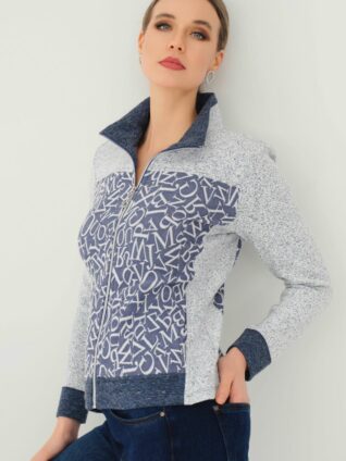 Dolcezza Zip Jacket "Alphabet" (73132)