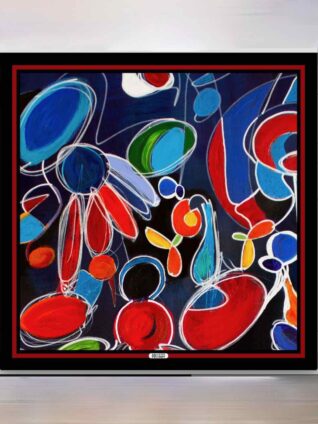 Dolcezza Silk Scarf "Provencal Market" (73920)