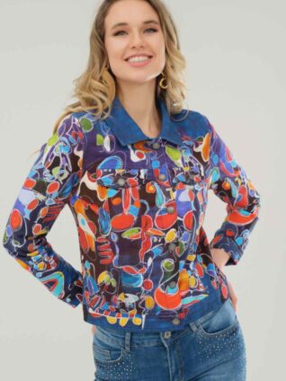 Dolcezza Jacket "Provencal Market" (73648)
