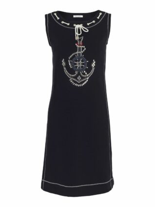 ワンピース yilon DOLCE CHECK OP navy YILON MADE イロンDOLCE CHECK OP ワンピース NAVY YILON MADE