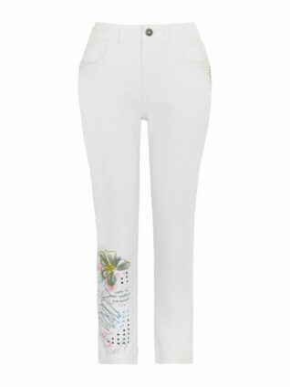 Dolcezza Denim Pants "Heureux d'un Printemps" (24611)