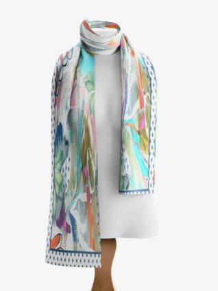 Dolcezza Scarf "Heureux d’un Printemps" (24901)