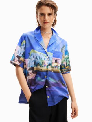 Desigual by C. Lacroix Resort Shirt "Sea Lacroix"