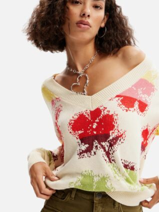 Desigual Jacquard Pullover "Join"