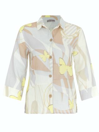 Dolcezza Linen Blouse "Light & Melo" (24741)