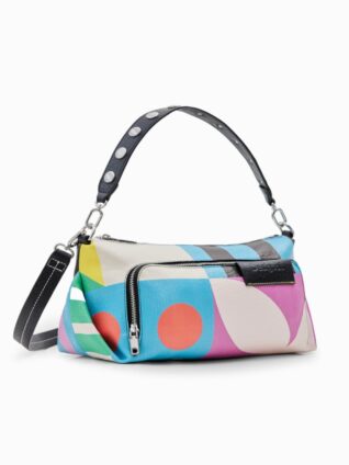 Desigual Geometric Bag "Nochentera Urus Maxi"