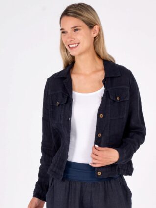 M Made in Italy Linen Jacket Blazer 26/9456U (3 colours)