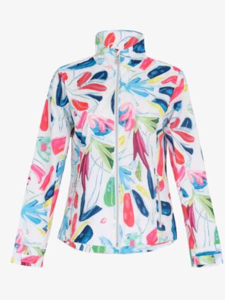 Dolcezza Sport Rain Jacket "Tropical Trace" (34563)