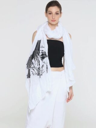 Igor Dobranic Linen Scarf Shawl "Zitta" (2 colours)