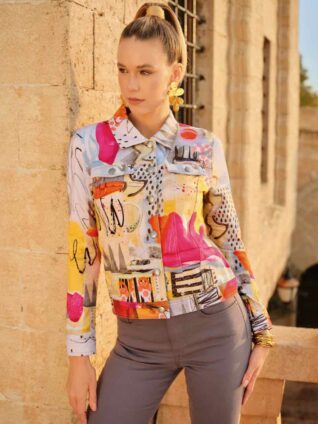 Dolcezza Bomber Jacket "Totem" (74637)