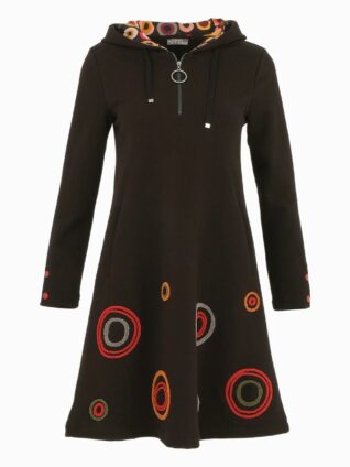 Dolcezza Hoodie Dress "Moving Target Pilot" (74687)