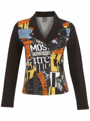 Dolcezza Zip Jacket "Newspaper" (74667)