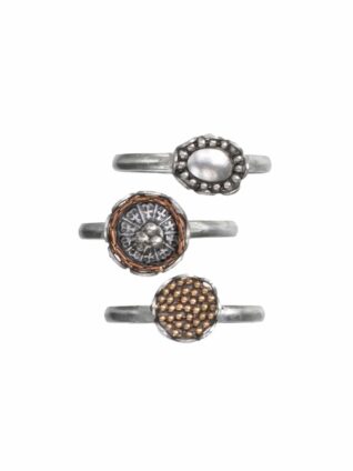 Ayala Bar Set of 3 Rings N6030