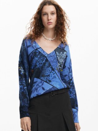 Desigual Arty Sweater "Ocean"