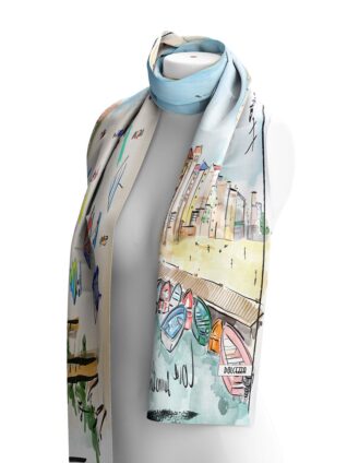 Dolcezza Scarf "Le Sable Et La Mer" (25900)