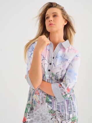 Dolcezza Shirt Dress "Sunday Afternoon" (25725)