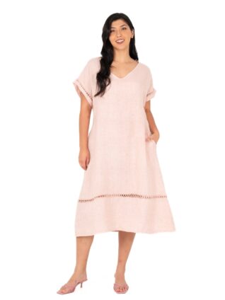 M Made in Italy Linen Dress 19/31128W