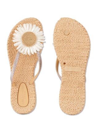 Ilse Jacobsen Flip Flops with Flower Cheerful