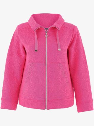 Dolcezza Embellished Zip Jacket "Bouquet of Roses" (75203)