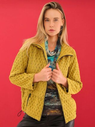 Dolcezza Zip Jacket "Basket Weave" (75182)