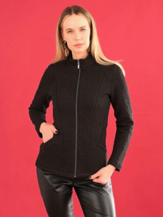 Dolcezza Long Zip Jacket "Bouquet of Roses" (75202)