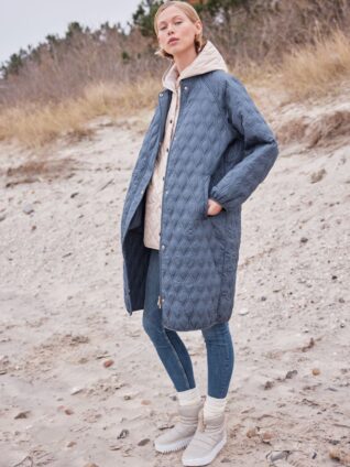 Ilse Jacobsen LONG QUILT JACKET AROS05