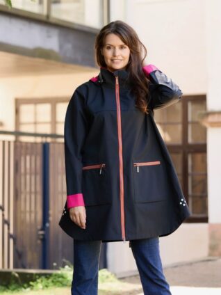 Regn Rain Coat HERMIONE (Black)