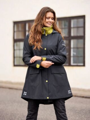 Regn Rain Coat IBEN (Black)