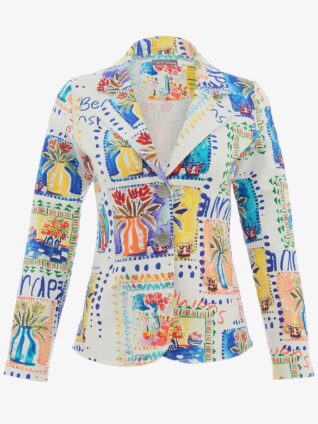 Dolcezza Blazer Jacket "My Handmade Garden" (26629)
