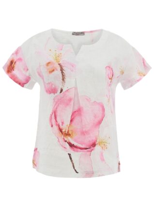 Dolcezza Linen Blouse "Colors of the Spring" (26680)