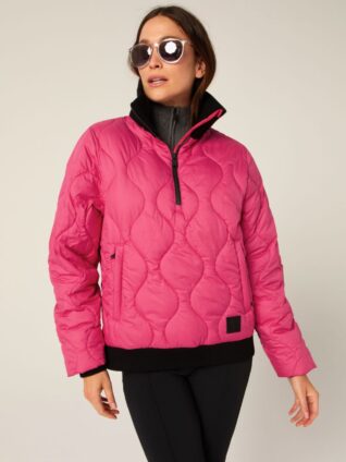 Alp N Rock "Nelly 1/2 Zip Pullover Jacket" (Pink)