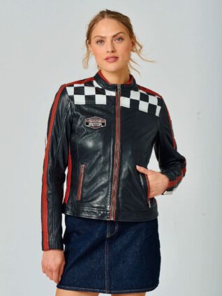 Mauritius Racer Leather Jacket "PAYTON RF"