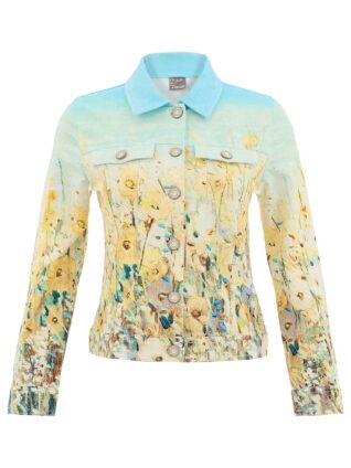 Dolcezza Bomber Jacket "Shoreline Flowers" (26727)