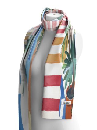 Dolcezza Scarf "Pots on the Stairs" (26904)