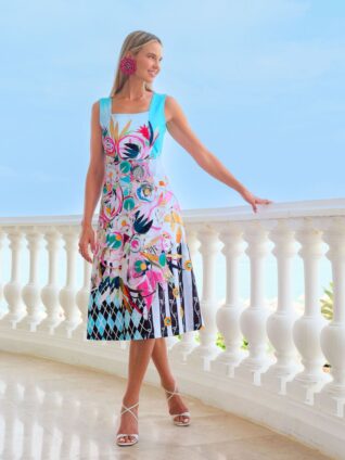 Dolcezza Midi Dress "Le Reve Eveille" (26665)