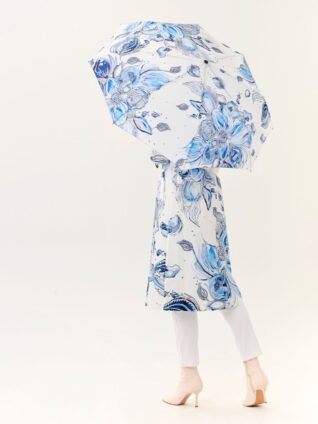 Dolcezza Umbrella "Blue Flowers" (26886)